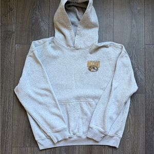 Hollister Light Gray Mizzou Crewneck Hoodie